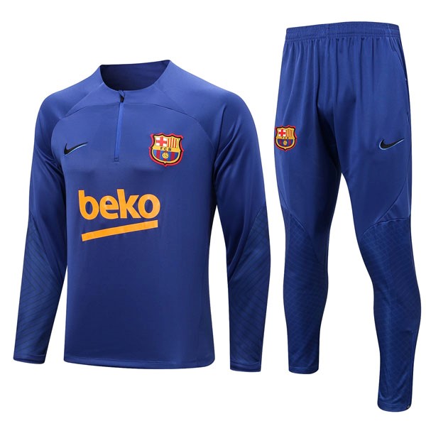 Sudadera De Training Barcelona 2023 Azul